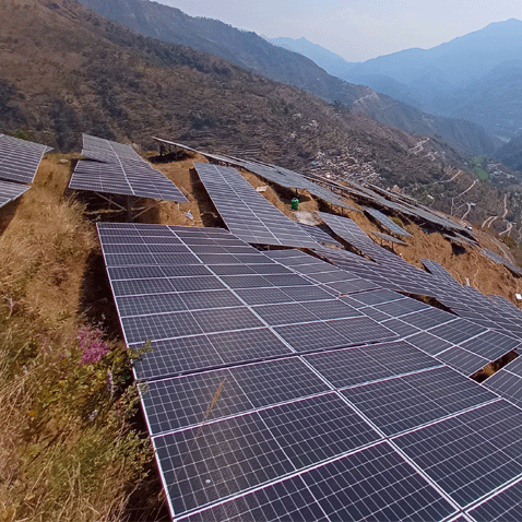 Ground Mount Solar Plant