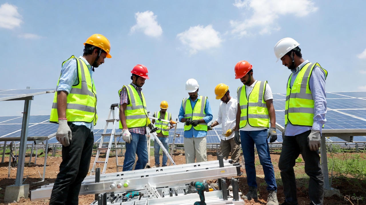 Ground Mount Solar in Uttarakhand