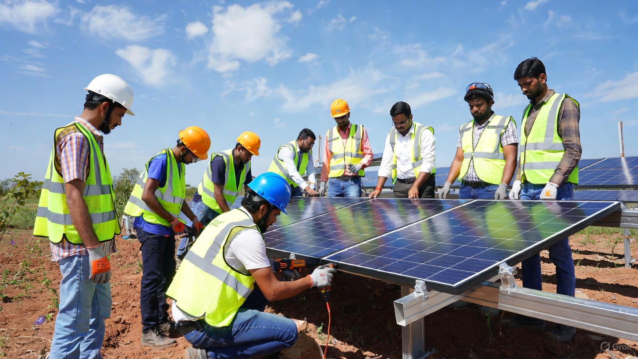 Ground Mount Solar in Uttarakhand
